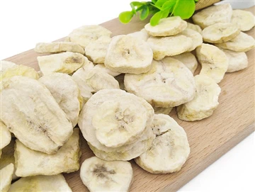 Pakastekuivattu banaanipalat